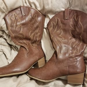 Brown Cowgirl Boots
